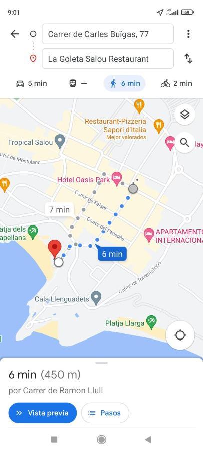 Magnificas Vistas En Zona Turistica De Salou Lejlighed Eksteriør billede